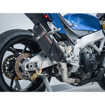 Demi-Ligne d'Echappement pour Aprilia Tuono V4 1100 RR (2015-16)