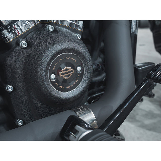 Ligne d'échappement complète 2 en 1 style GP pour Harley-Davidson Softail