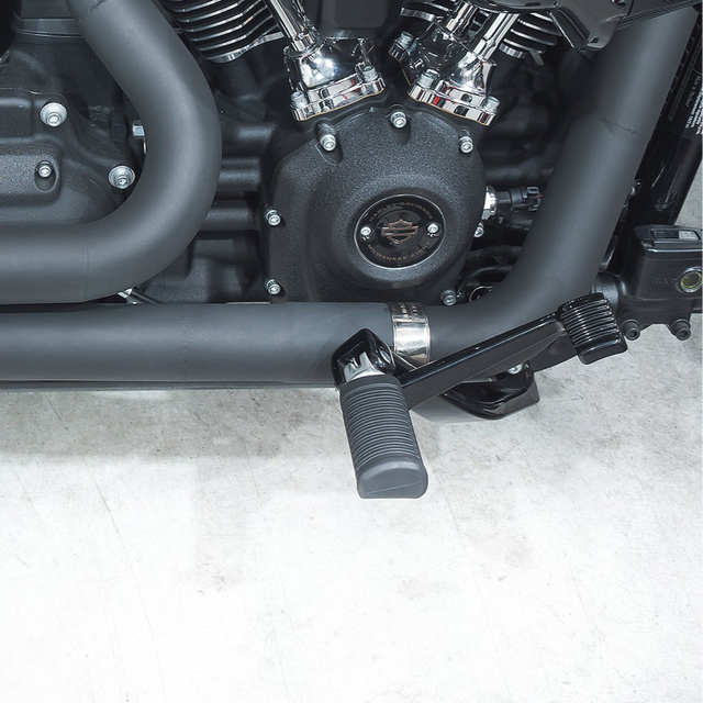 Ligne d'échappement complète 2 en 1 style GP pour Harley-Davidson Softail