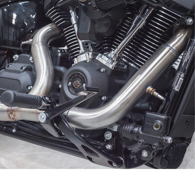 Ligne d'échappement complète 2 en 1 pour Harley-Davidson Softail
