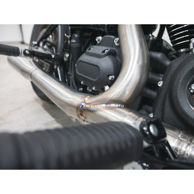 Ligne d'échappement complète 2 en 1 pour Harley-Davidson Softail