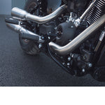 Ligne d'échappement complète 2 en 2 style fusil de chasse pour Harley-Davidson Softail