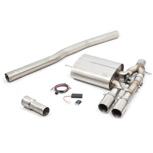 Ligne d'Echappement "GPFback" 3" avec Valve pour Mini (MK3) JCW (F56 LCI) Facelift (2021>)