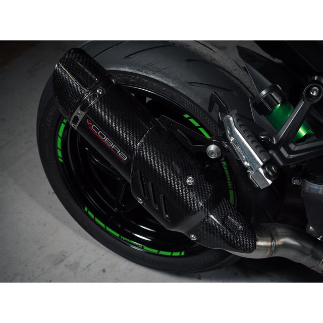 Demi-Ligne d'Echappement pour Kawasaki Ninja H2 SX / SE (2015-21)