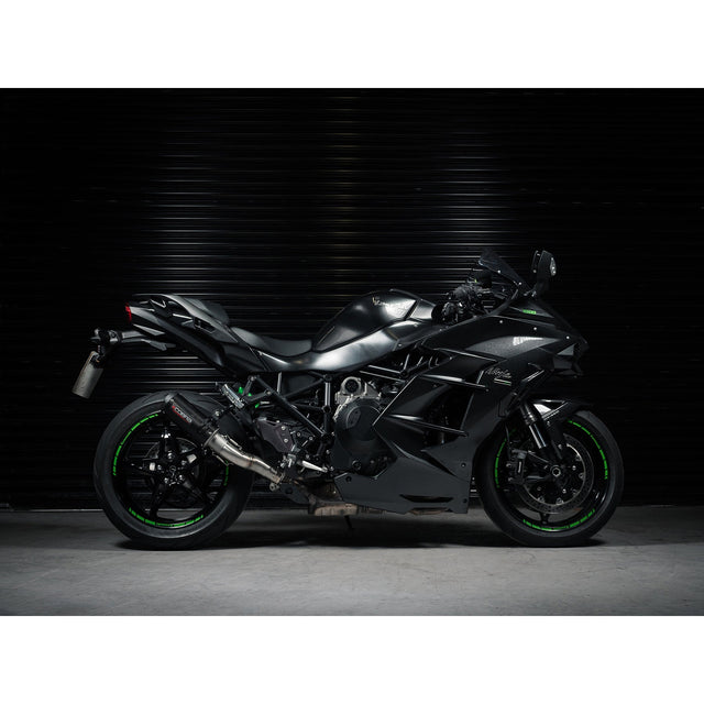Demi-Ligne d'Echappement pour Kawasaki Ninja H2 SX / SE (2015-21)