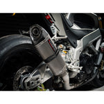 Demi-Ligne d'Echappement pour Aprilia Tuono V4 1100 RR (2015-16)