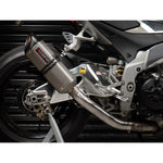 Demi-Ligne d'Echappement pour Aprilia Tuono V4 1100 RR (2015-16)