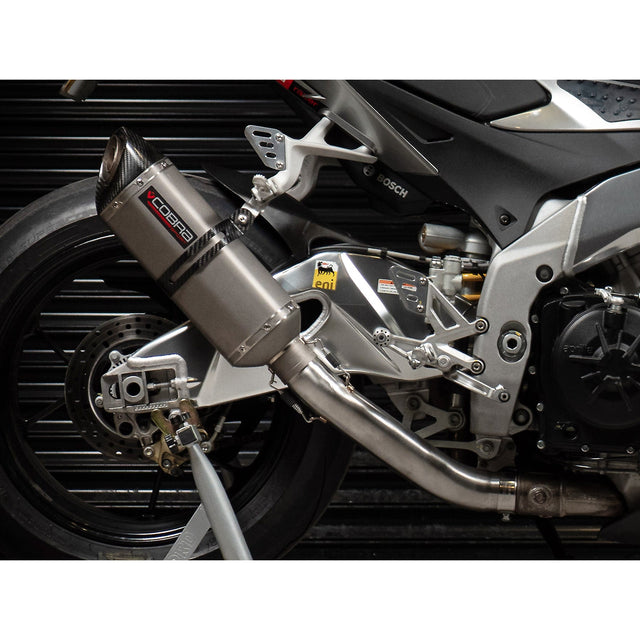 Demi-Ligne d'Echappement pour Aprilia Tuono V4 1100 RR (2015-16)