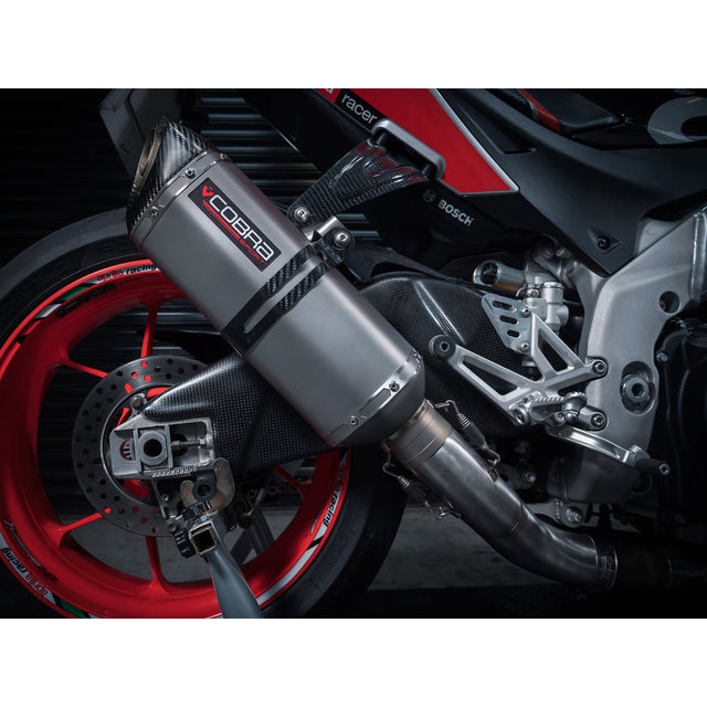 Demi-Ligne d'Echappement pour Aprilia Tuono V4 1100 RR (2017-20)