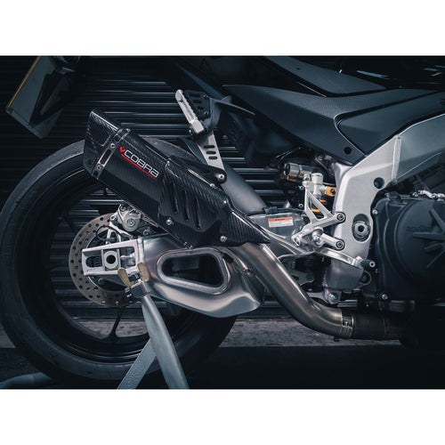 Demi-Ligne d'Echappement pour Aprilia Tuono V4 1100 RR (2021-23)