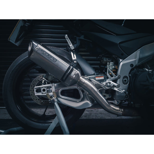 Demi-Ligne d'Echappement pour Aprilia Tuono V4 1100 RR (2021-23)