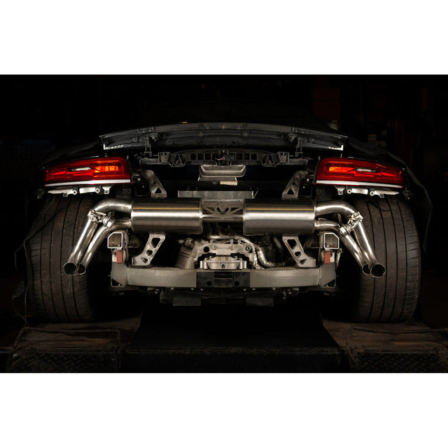 Audi R8 5.2 V10 Cat Back Exhaust Fitted