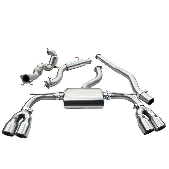 Audi S3 8V Turbo Back Cobra Exhaust AU54a