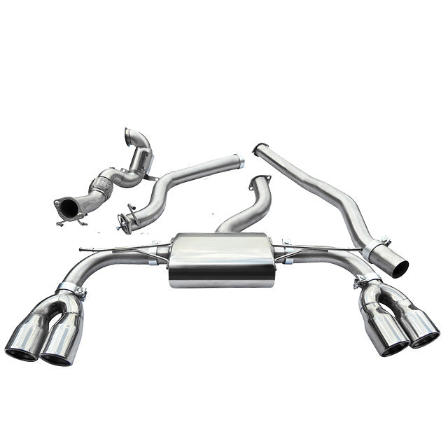 Audi S3 8V Turbo Back Cobra Exhaust AU54b