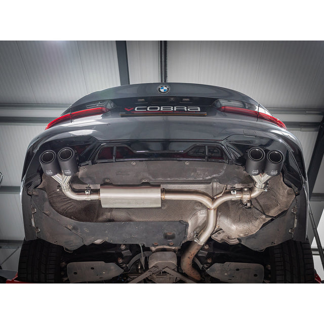 Ligne d'Echappement "Axleback" avec Valve à Sortie Quadruple pour BMW 330E (G20) (19>)