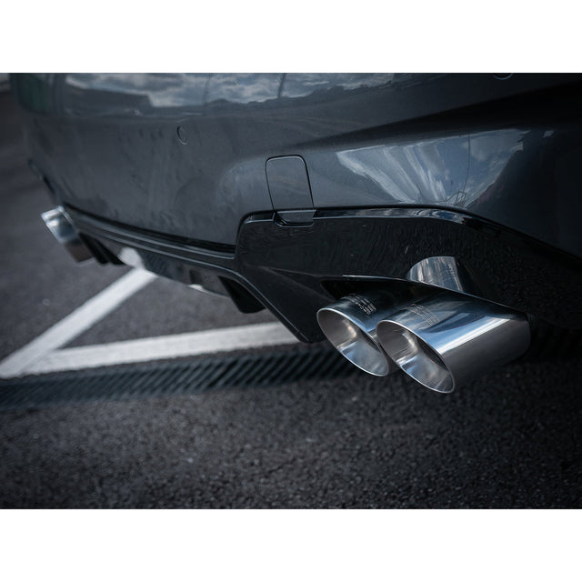 Ligne d'Echappement "Axleback" avec Valve à Sortie Quadruple pour BMW 330E (G20) (19>)