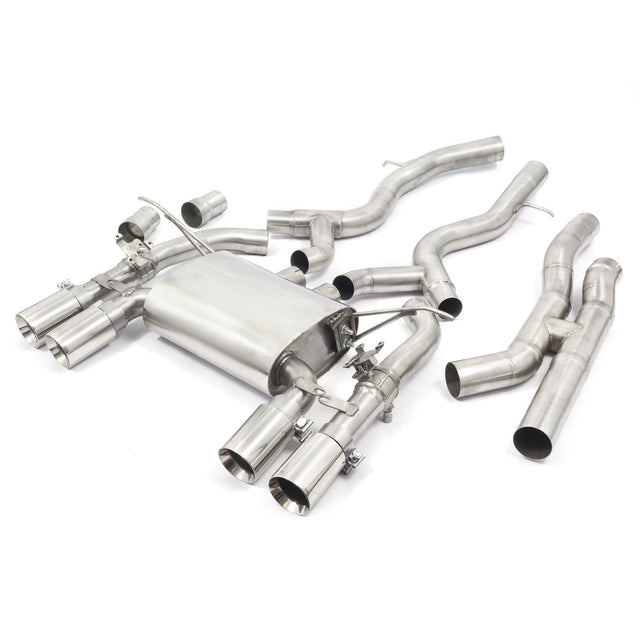 BMW M4 (F82) Secondary Cat Back Valved Cobra Sport Exhaust - BM103
