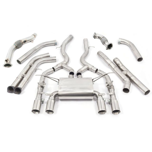 Ligne d'Echappement "Turboback" 3" avec Valve pour BMW M4 (F82)