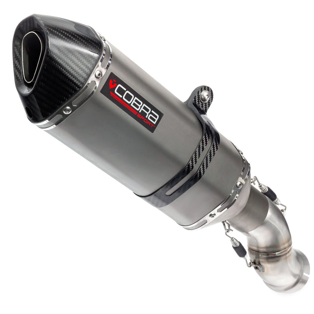 BMW R 1250 GS Touring Titanium Silencer Cobra Sport Half Exhaust