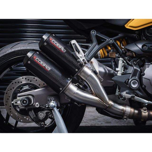 Demi-Ligne d'Echappement pour Ducati Monster 821 (2018-20)