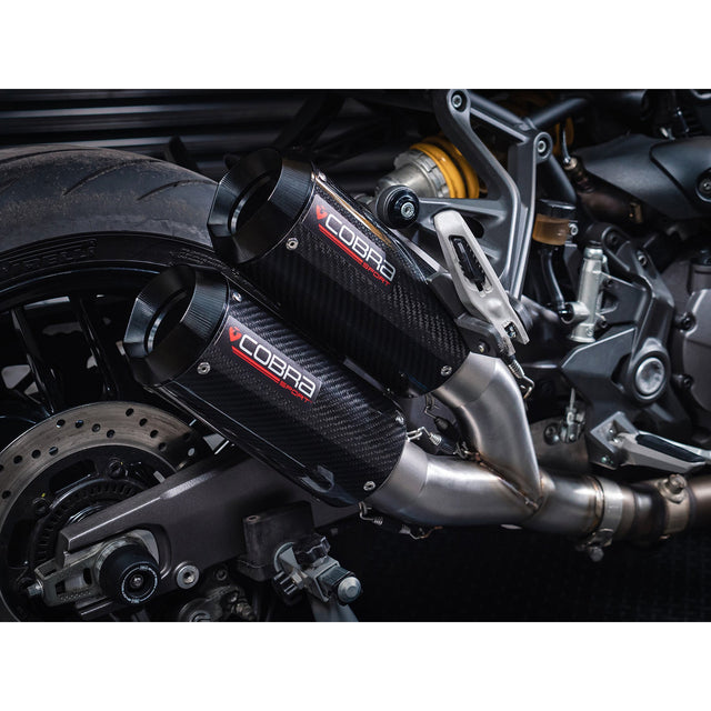 Demi-Ligne d'Echappement pour Ducati Monster 821 (2018-20)