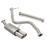 Ford Fiesta ST180 2.5" Non Resonated Cobra Exhaust - FD51