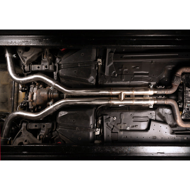 Ligne d'Echappement "Catback" 3" avec Valve pour Ford Mustang 5.0 V8 GT (2018>) Facelift