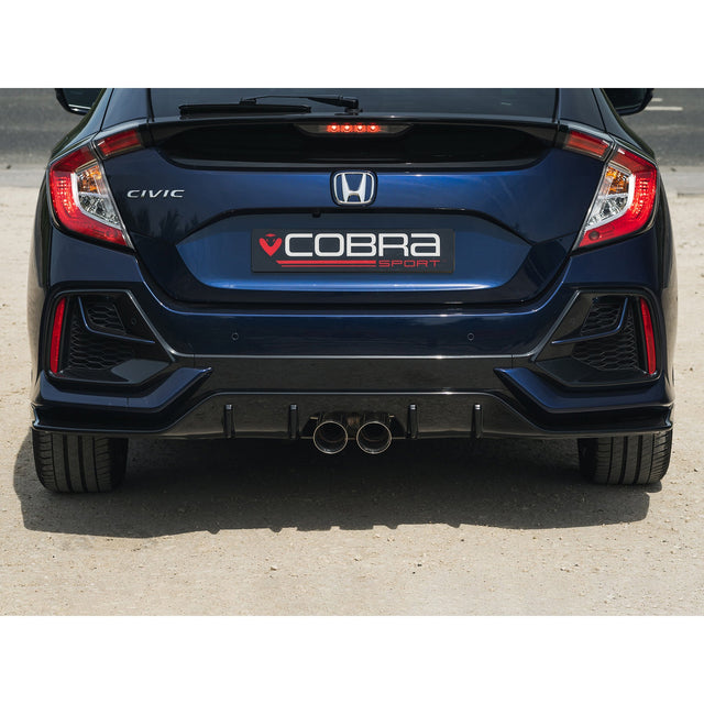 Silencieux d'Echappement Arrière Venom pour Honda Civic Sport 1.5 VTEC (182 ch) (17-22)