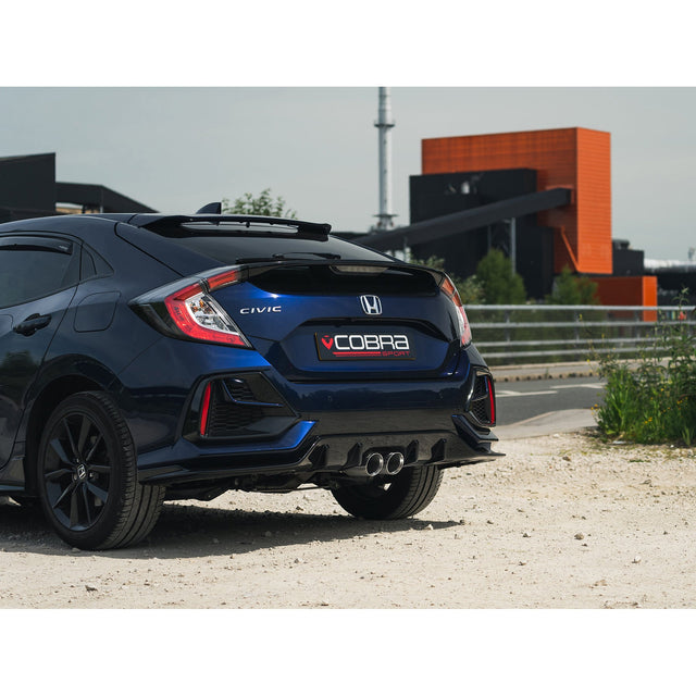 Silencieux d'Echappement Arrière Venom pour Honda Civic Sport 1.5 VTEC (182 ch) (17-22)