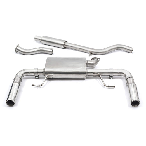 Renault Clio 197 Resonated Catback Cobra Exhaust - RN04