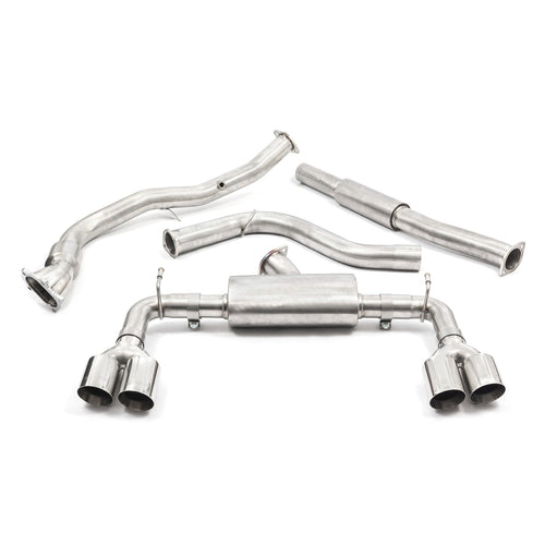 Subaru STI Turbo Back Sports Cat Resonated Exhaust SU76a