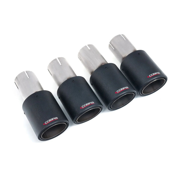 Embout(s) de Sortie(s) d'Echappement en Carbone pour Audi S3 (8V)