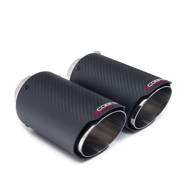 Embout(s) de Sortie(s) d'Echappement en Carbone pour Abarth 595