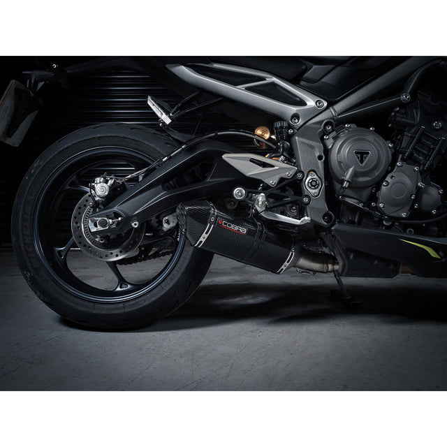 Demi-Ligne d'Echappement pour Triumph Street Triple 765 R & RS (2020-21)