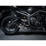 Demi-Ligne d'Echappement pour Triumph Street Triple 765 R & RS (2020-21)