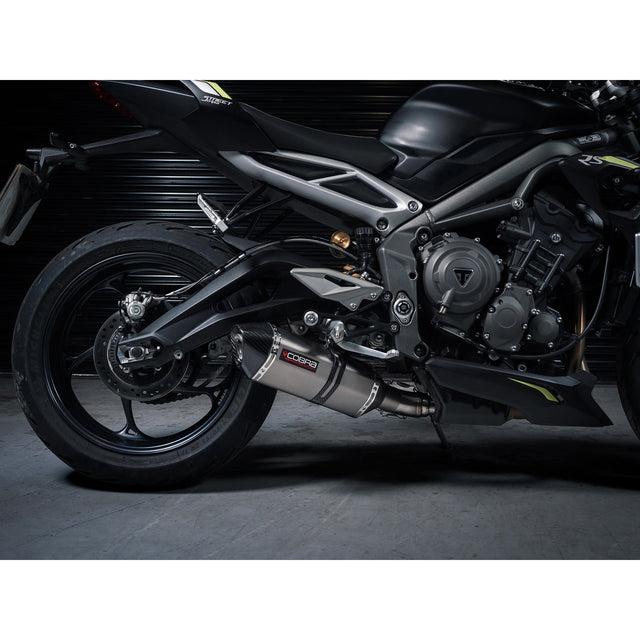 Demi-Ligne d'Echappement pour Triumph Street Triple 765 S, R & RS (2022)