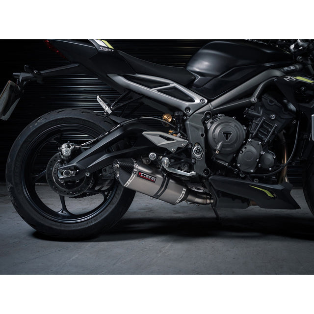 Demi-Ligne d'Echappement pour Triumph Street Triple 765 R & RS (2020-21)