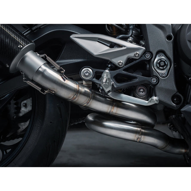 Demi-Ligne d'Echappement pour Triumph Street Triple 765 S, R & RS (2022)