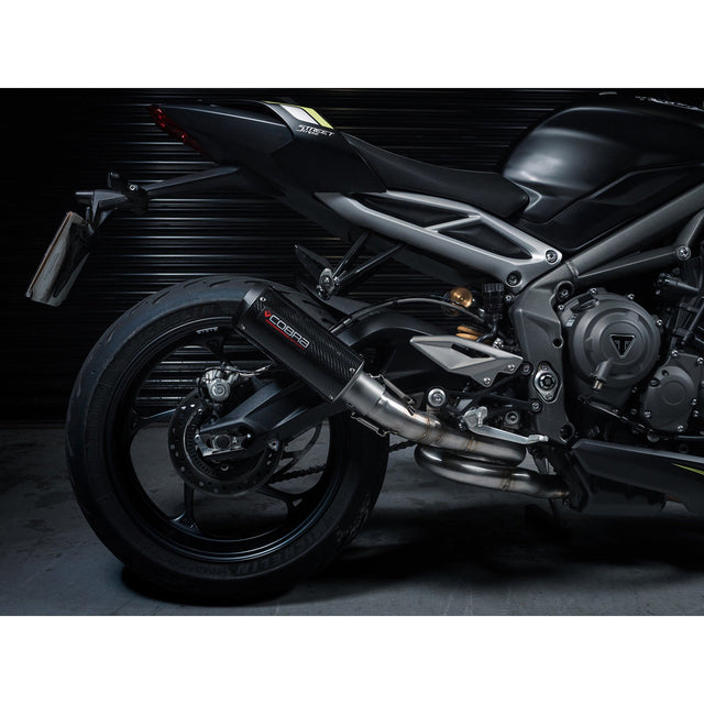 Demi-Ligne d'Echappement pour Triumph Street Triple 765 R & RS (2020-21)