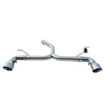 VW Golf GTD Mk7 GTI Style Dual Rear Exhaust Conversion