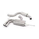 Seat Leon Cupra Cobra Sport Resonated Cat Back Performance Exhaust SE23