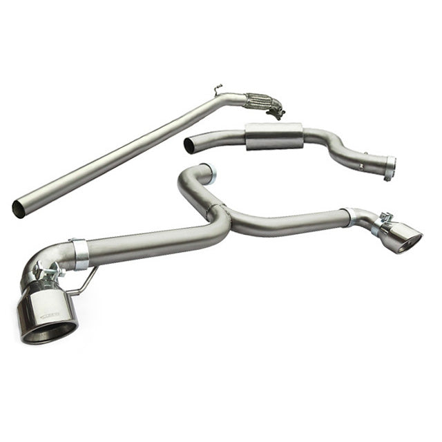 VW Golf GTI Mk6 Rear Box Delete Venom Cobra Exhaust - VW40c