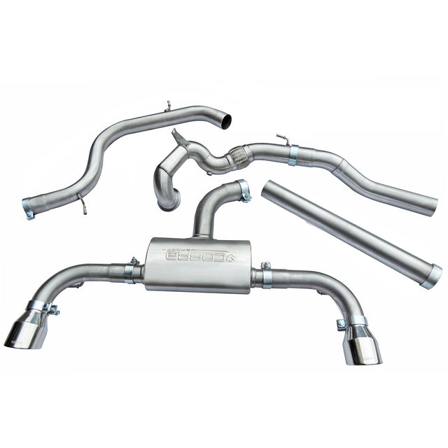 Ligne d'Echappement "Turboback" pour VW Golf GTI (MK7.5) 2.0 TSI (5G) (17-20)