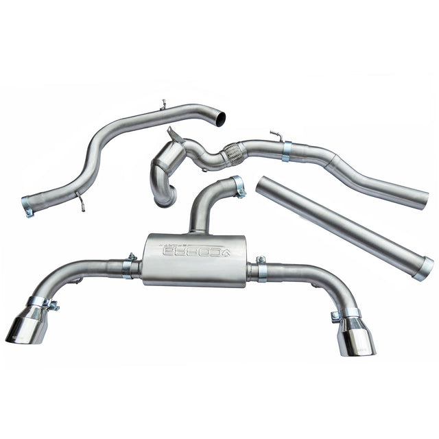 Ligne d'Echappement "Turboback" pour VW Golf GTI (MK7.5) 2.0 TSI (5G) (17-20)