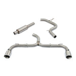 VW Golf GTI Mk8 2020> Loud Race GPF Back Box Delete Cobra Exhaust