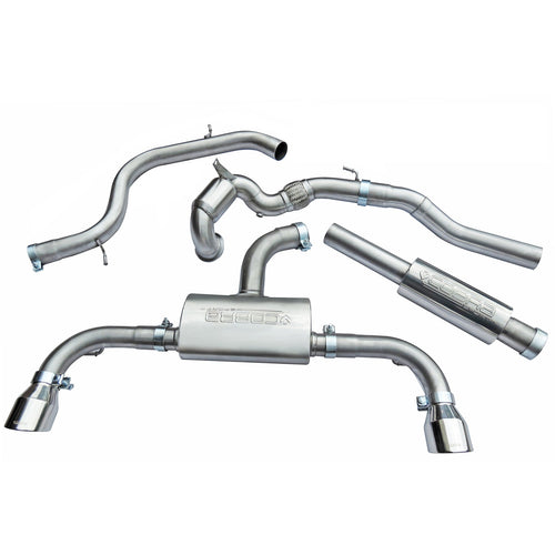 VW Golf GTI MK7 Sport Cat Res Turbo Back Sports Exhaust