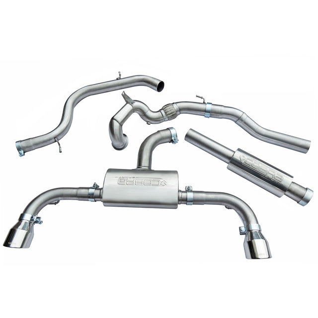 Ligne d'Echappement "Turboback" pour VW Golf GTI (MK7.5) 2.0 TSI (5G) (17-20)