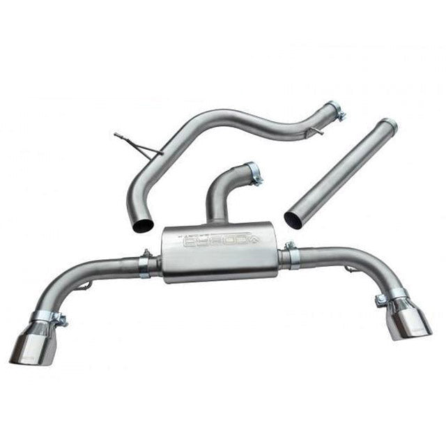 Ligne d'Echappement "Catback" pour VW Golf GTI (MK7) 2.0 TSI (5G) (12-17)