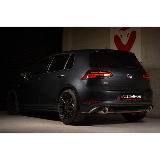 Ligne d'Echappement "Turboback" pour VW Golf GTI (MK7.5) 2.0 TSI (5G) (17-20)