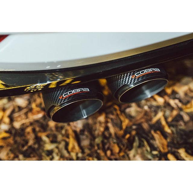 VW Golf R TP115-CF Carbon Fibre tailpipes